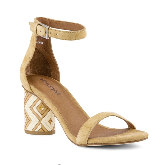 Jeffrey Campbell Shoes - Jeffrey Campbell Purdy Sandal Leather Heels Size 8